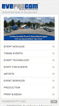 Mobile Screenshot of eveprocom.de
